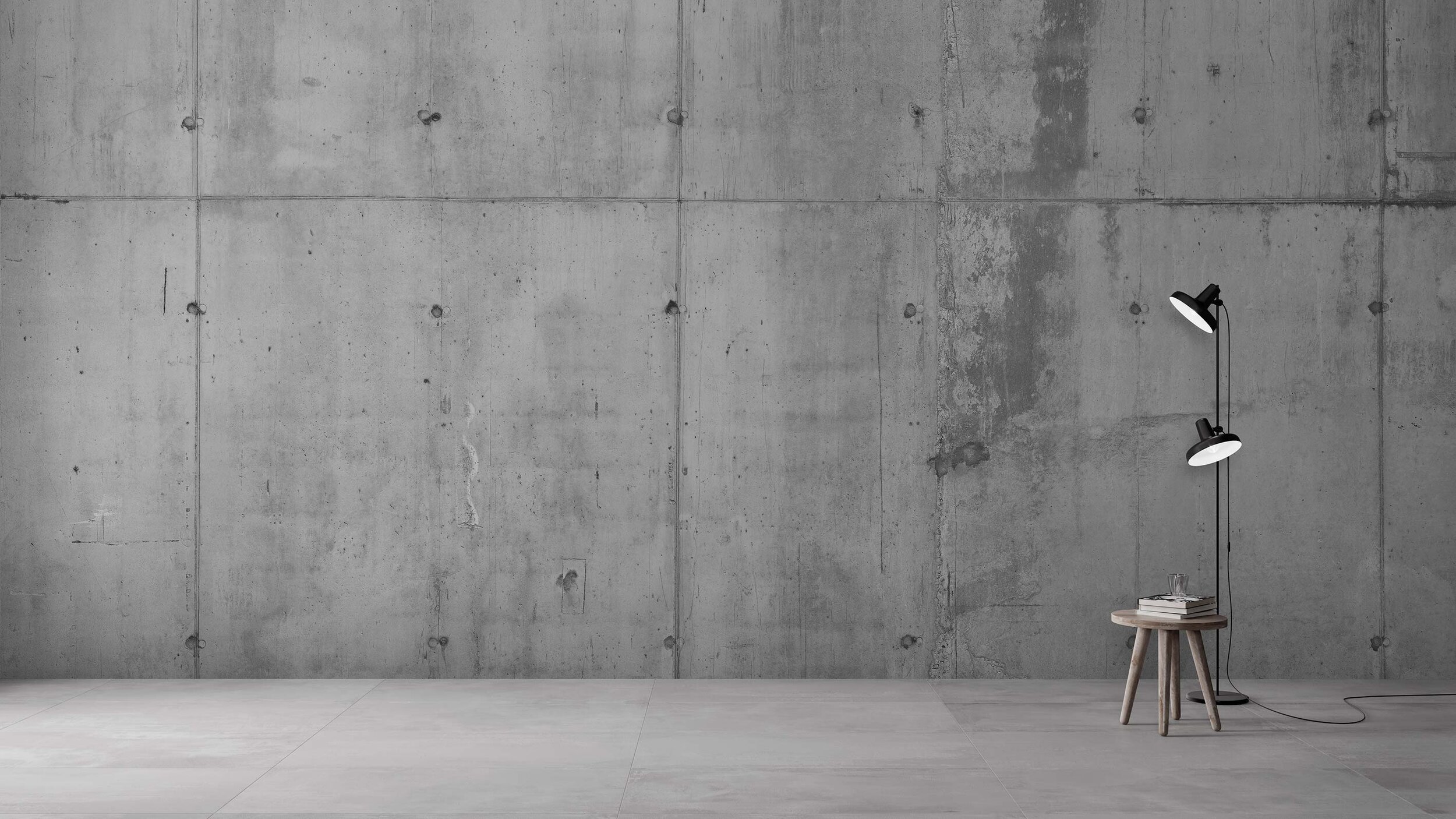 Concrete Slab and Wall